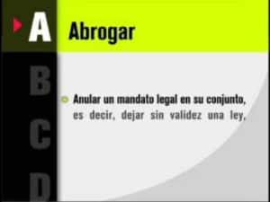 Abrogar