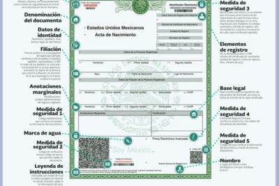 Los Recursos Gráficos en el Acta de Nacimiento