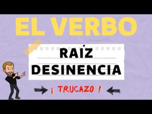 SEPARAR la RAÍZ y la DESINENCIA de los verbos| Educación Primaria ...