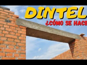 ??‍♂️?COMO HACER un DINTEL - DINTELES- para PUERTAS y ...