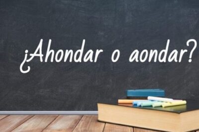 Cómo se escribe ahondar o aondar