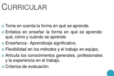 Las características del diseño curricular adopta una estructura ...