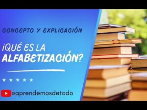 QUÉ ES LA ALFABETIZACIÓN? Concepto y explicación - WHAT IS ...