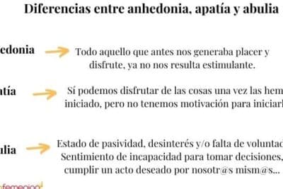 Diferencias entre anhedonia, apatía y abulia: ¿te falta motivación?