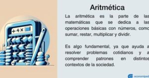 Aritmética: Qué es y tipos de operaciones | Economipedia