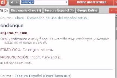 Definición de enclenque - YouTube