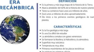 Qué es la era PRECÁMBRICA y sus características - resumen