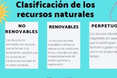 Clasificación de los RECURSOS naturales - LISTA + EJEMPLOS!!