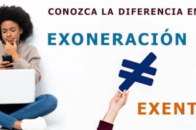 Conozca la diferencia entre Exoneración y Exento - Facturación ...