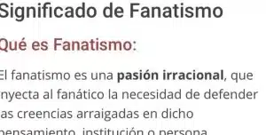 Fanatismo: definición y psicología del extremismo | Colegio de ...