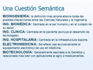 Qué es la bioingeniería. Sus muchos significados