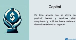 Capital: Qué es, tipos y objetivos