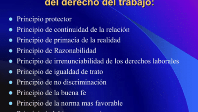 LOS PRINCIPIOS DEL DERECHO LABORAL Y SU NECESARIA REVALORIZACIÓN ...