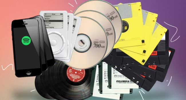 Del disco al digital: La extraña historia de los formatos ...