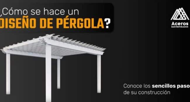 Cómo se hace un diseño de pérgola? | Aceros Electroforjados