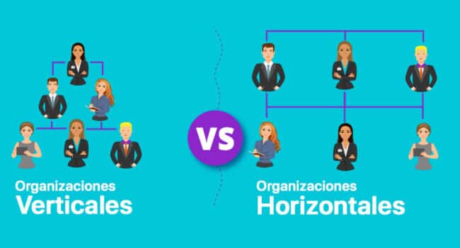 Organizaciones verticales vs. horizontales