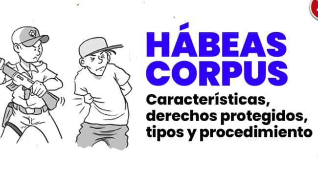 Hábeas corpus: características, derechos protegidos, tipos y ...