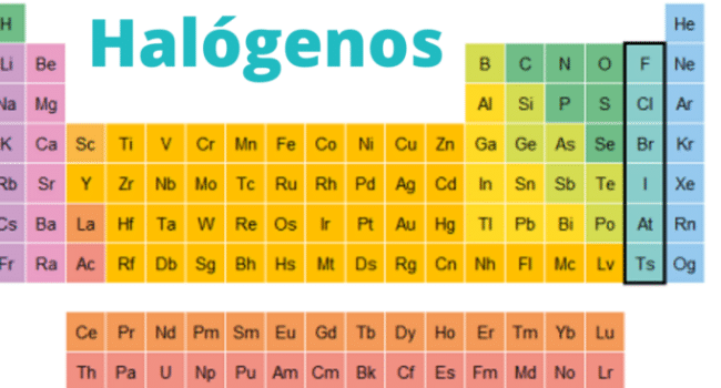 Halógenos: qué son, propiedades, usos y características