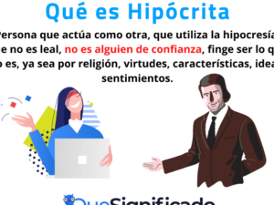 Hipócrita: Significado, Características y Ejemplo