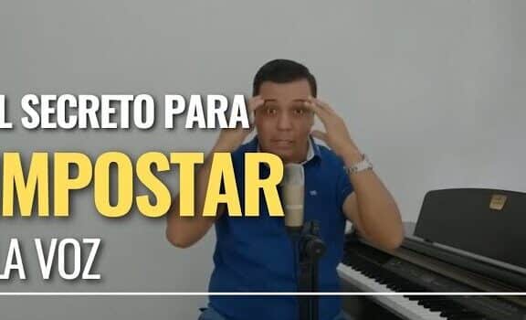 El secreto para IMPOSTAR la voz | Información IMPORTANTE para cantar mejor