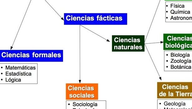 Clasificación de las ciencias - Diferenciador