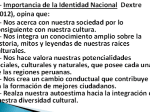 Identidad nacional en el Perú