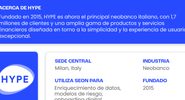 El neobanco HYPE mejora la captación de clientes fintech | SEON