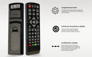 LEYF Control Remoto Universal 7 en 1 Compatible con Receptor DVB-T ...