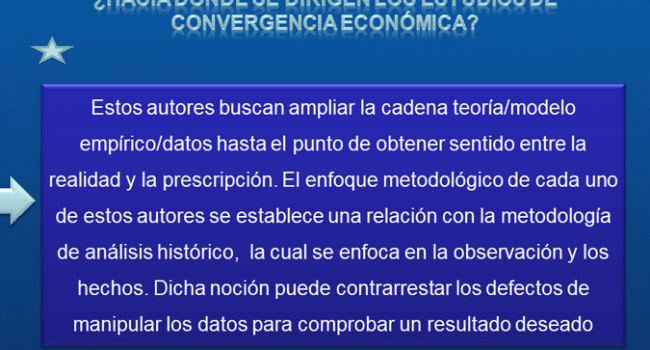 Convergencia económica: condición necesaria para el crecimiento ...