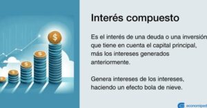 Interés compuesto: Qué es, cálculo, fórmula y ejemplos