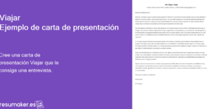 Viajar Ejemplos de Cartas de Presentación (Plantilla y 20+ Consejos)